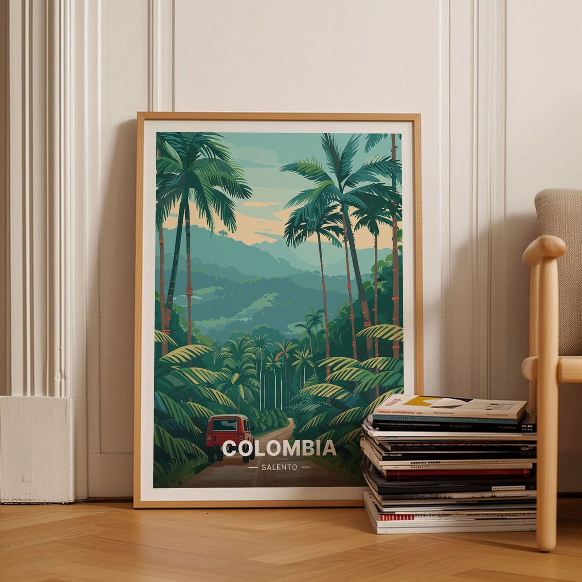 Valle De Cocora Colombia Wall Decor