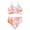 Orange, variant on Kids Swim Suits For Girls Girls One Piece Swimsuits Hawaiian Floral Bathing Suit for Kids Swimwear Orange 13 Years