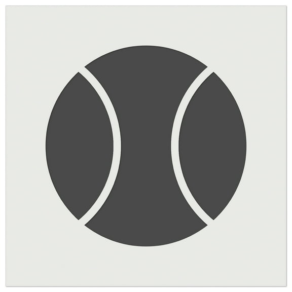 Tennis Ball DIY Cookie Wall Craft Stencil - 5.5 Inch