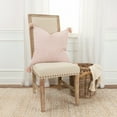 thumbnail image 4 of Rizzy Pillow Knife Edged Woven Pillow Blush 12"x12"x2", 4 of 5