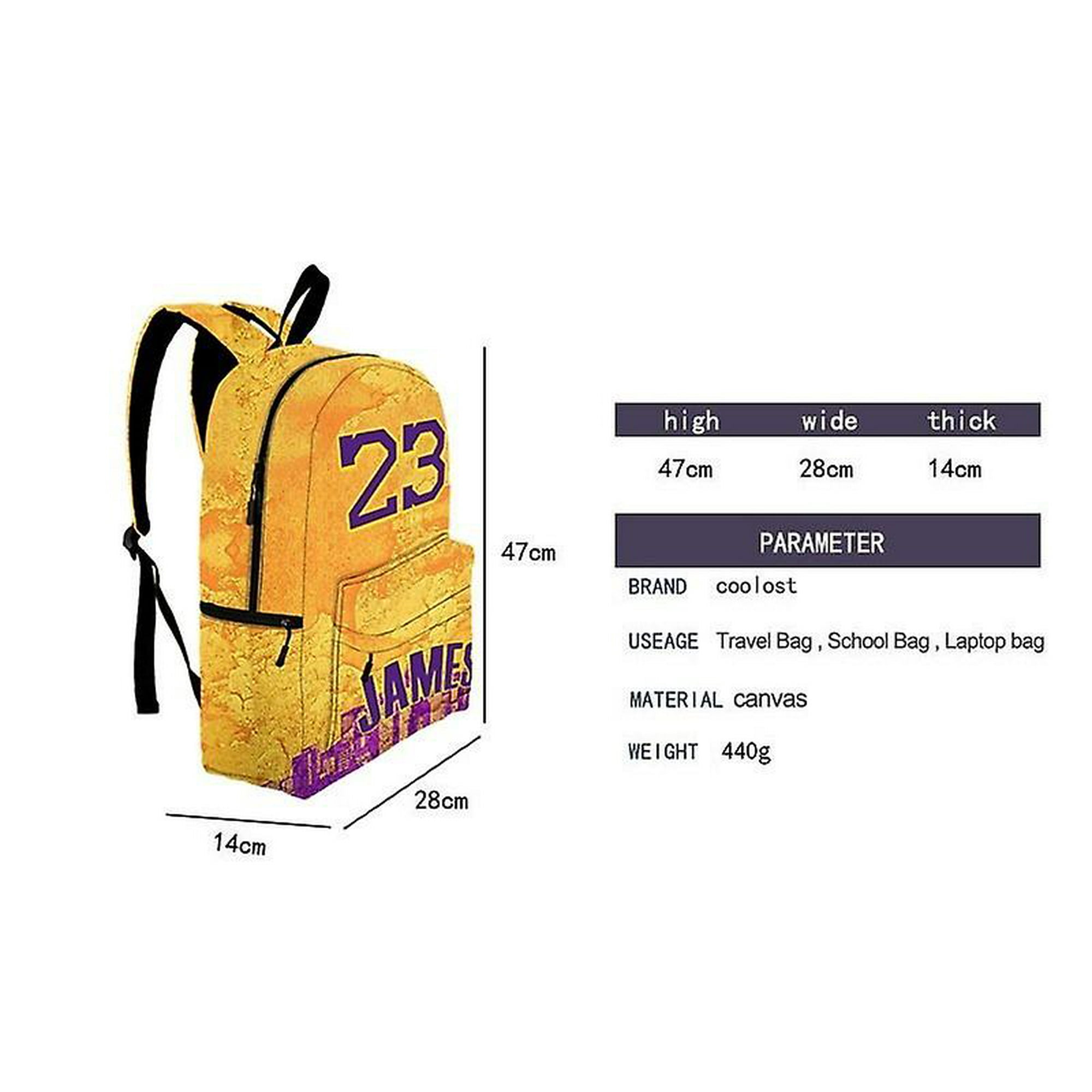 Basketball Player School Bag Anime Notebook Laptop Backpack School Bag Messenger Bag