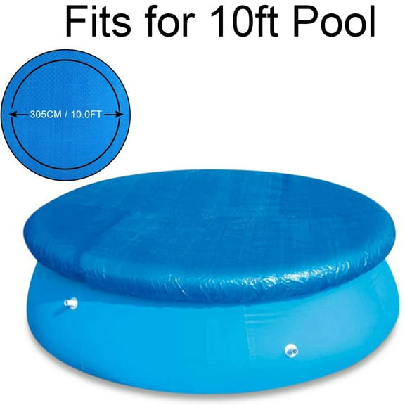 Lovebay 6/8/10/12-Foot Round Easy Set Pool Cover Sun protection