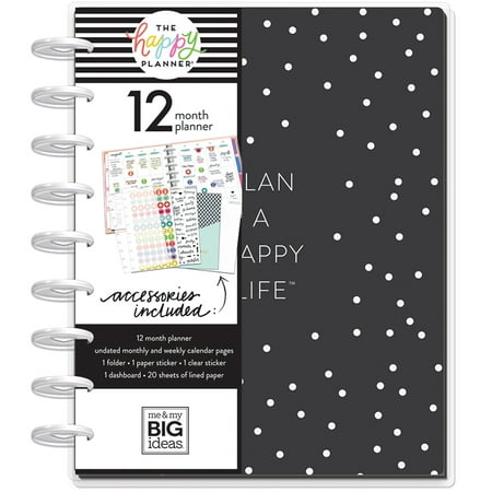 The Happy Planner - Classic Undated 12 Month Planner Happy Life