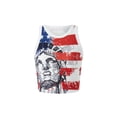 thumbnail image 6 of Arvbitana Women Independence Day Tank Tops 4th of July Graphic Print Flag Stars Cropped Racerback USA Vest Top S-XL, 6 of 9