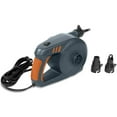 thumbnail image 6 of Bestway: PowerGrip DC Air Pump - Gray & Orange - Handheld Electric Pump, Inflate & Deflate Mattresses-Pools-Floats-Toys, 3 Valve Adapters, Portable, 6 of 8
