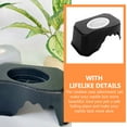 thumbnail image 3 of IFANLANDOR Hides for Snakes Lizard Hideout Black Plastic 1Pack, 3 of 8