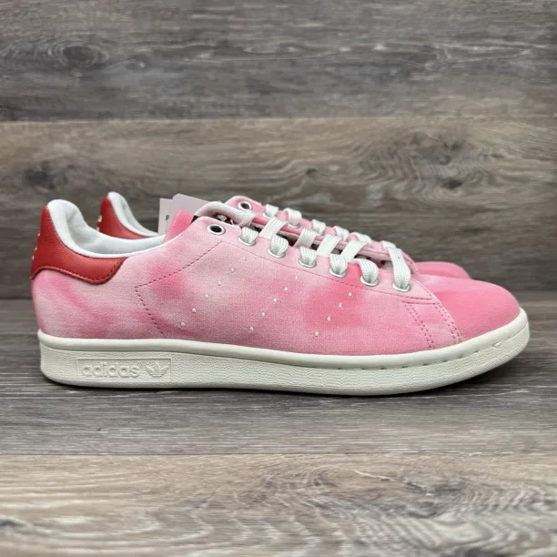 Adi - das Stan Smith Pharrell Hu Holi AC7044 Men Pink Sneakers Shoes Mens 7 Women 8