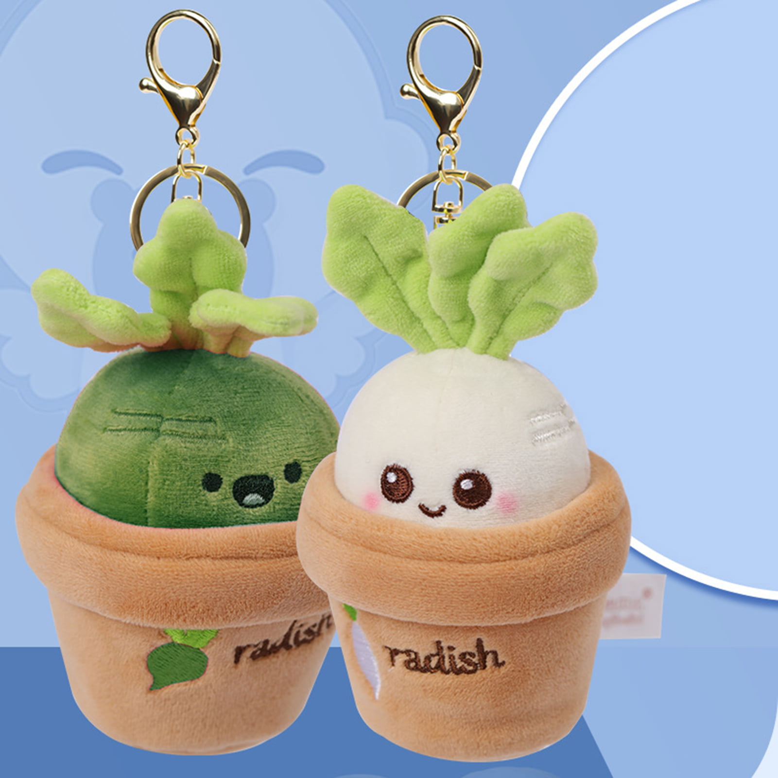 2023 Kawaii Childrens' Stuffed Plush Toy Farm Vegetable Green Onion  Cauliflower Corn Plush Pendant Cute Cabbage Doll Peluches - AliExpress