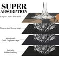 thumbnail image 5 of Dog Food Mats for Floors Super Absorbent, Pet Cat Food Mat - Non Slip Dog Bowl Mats for Food and Water, Eco-Friendly Boho Dog Placemats Feeding Mat, 5 of 6