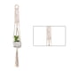 thumbnail image 1 of Toystoory Macramé hecho a mano para plantas, colgador de flores/macetas para decoración de pared, 1 ud. Jardín y Patio No.05, 1 of 6