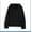 Black, variant on Bnwani Long Sleeve Toddler T Shirt Cotton Black Crew Neck Hooded Fashion Tops 3-4t
