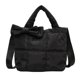 thumbnail image 1 of Bolso Hobo Algodón para Mujer Bolso Tipo Cartera Que Combina Con Bolso Compras (negro), 1 of 8