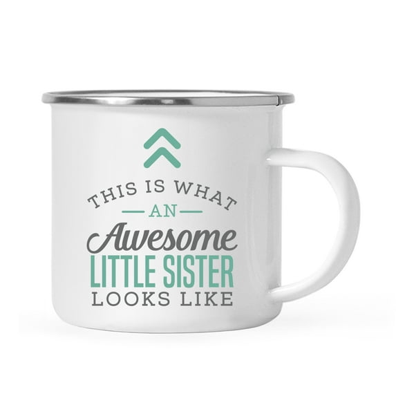 Koyal Wholesale This is What an Awesome Looks Like Family Campfire Mug, Little Sister
