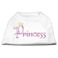 thumbnail image 1 of Princess Rhinestone Shirts White Xs (8), 1 of 1