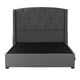thumbnail image 1 of Box Base Cama Individual + Cabecera Zefyr Gris, 1 of 8