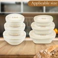 thumbnail image 2 of Ruroz 100pcs Shower Caps for Sourdough Bread, Reusable Bowl Covers for Bread Proofing, Plastic Bread Cover for Rising, Covers for Banneton Bread Proofing Basket, Plastic Covers for Bowls With Elastic, 2 of 17