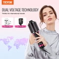 thumbnail image 2 of VEVOR Hair Blow Dryer Brush,4 in 1 Ionic Hair Styler and Volumizer with Electroplated Titanium & 2.95" Ceramic Coating Oval Barrel,Dual Voltage 110V/240V Hot Air Styling Brush for Salon Home Travel, 2 of 9