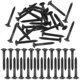 thumbnail image 1 of unbranded 40Ud Tornillos De Montaje Para Pickup De Guitarra Eléctrica Material Duradero En Color Negro, 1 of 6
