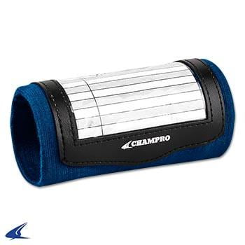 Champro Adult Wristband Playbook, Single, Navy Adult