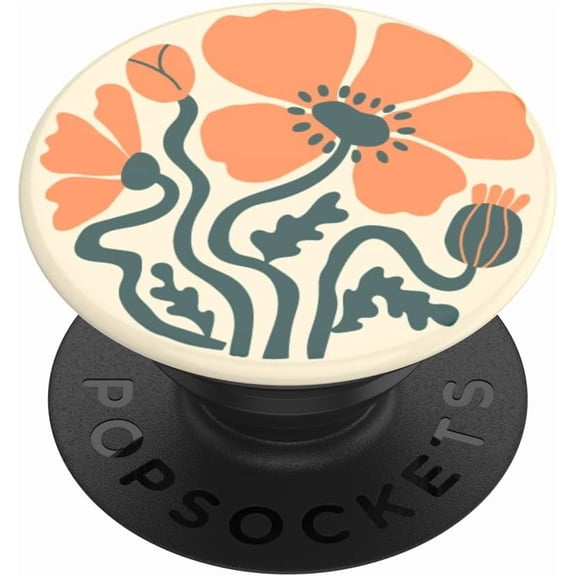 PopSockets Adhesive Phone Grip and Kickstand with Swappable Top - Fall Fleur