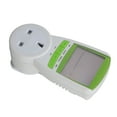 230V Power Metering Socket Voltage Current Power Usage Analyzer UK Plug