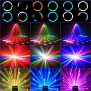 2-Arm Moving Head Light 105W RGBW LED Disco Stage Lighting Beam DMX for Party DJ