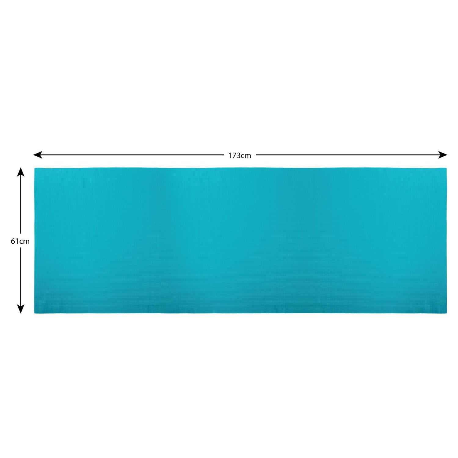 Ensemble de fitness avec Tapis de yoga antidérapant et serviette super rafraîchissante de Bodico, bleu