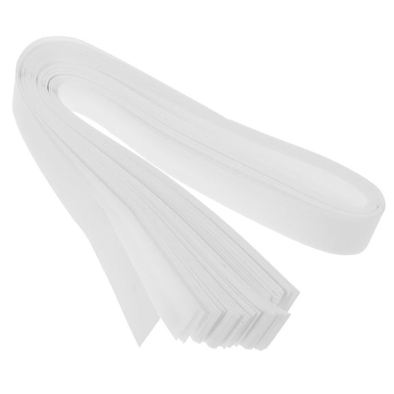 WHAMVOX 40 Pcs Cash Band Bands Banknote Paper 52.00X2.00X0.10CM White