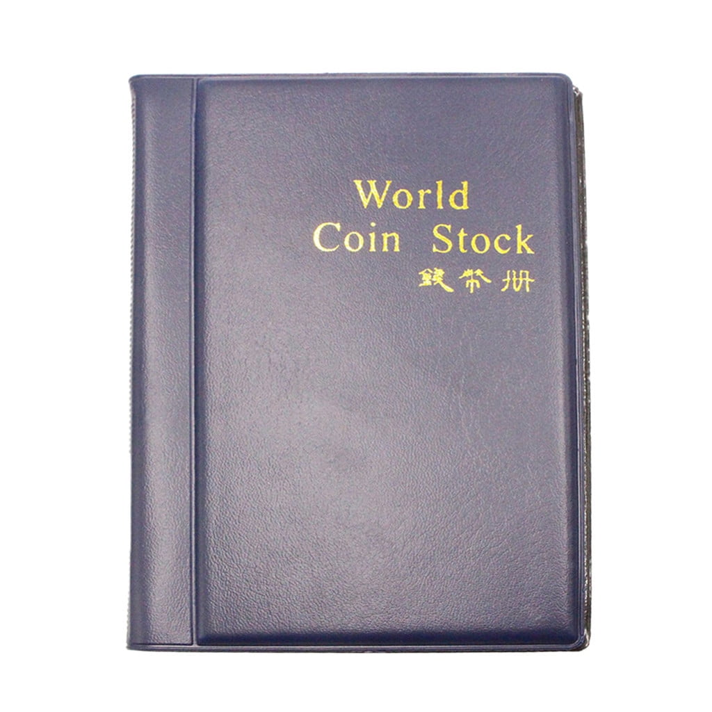 Details about   NEW 200 Pockets Coin Money Album Holders World Coins Collection Book 10 Pages 