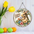 thumbnail image 5 of Guozer Easter Bunny Door Sign Easter Door Plaque Decorative Bunny Door Hanging for Decorative Wall Front Door Yard Home Springtime Wedding, 5 of 8