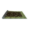 thumbnail image 2 of Ahgly Company Indoor Square Abstract Light Blue Modern Area Rugs, 6' Square, 2 of 4
