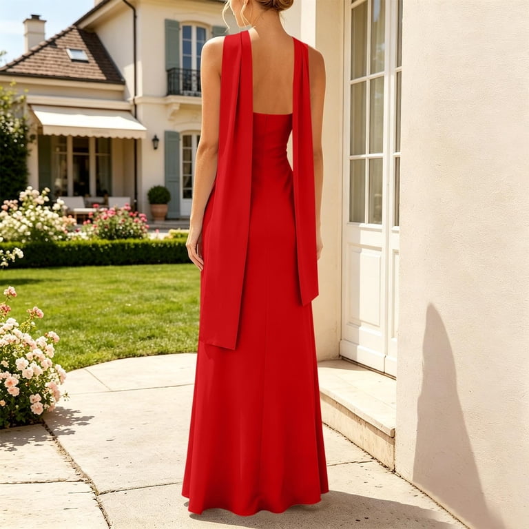 maxi bodycon wedding guest dress Billini Bodycon Backless Maxi Dress Brown | Wedding Guest Dress | Backless