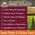 thumbnail image 4 of Wild Eats Sweet Potato & Chicken Treats for Dogs–12 oz. (Low Calorie, Low Fat Alternative to Traditional Dog Biscuits, Dog Cookies, and Dog Bones) Healthy Dog Treats Perfect Training Treats for Dogs, 4 of 8