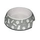 thumbnail image 1 of Ancol - Cuenco para Perros Hungry Paws Diseño Hueso (Gris, Blanco), 1 of 2