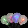 thumbnail image 3 of 10-Count Multi Colored G40 Globe Patio Lights, 7 ft Black Wire, 3 of 3