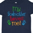 thumbnail image 4 of Inktastic My Godmother Loves Me Boys or Girls Toddler T-Shirt, 4 of 5