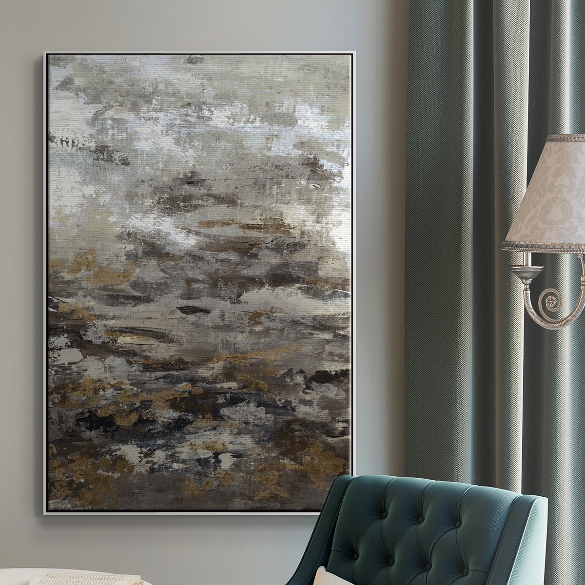Shining Example Framed Premium Gallery Wrapped Canvas - Ready to Hang