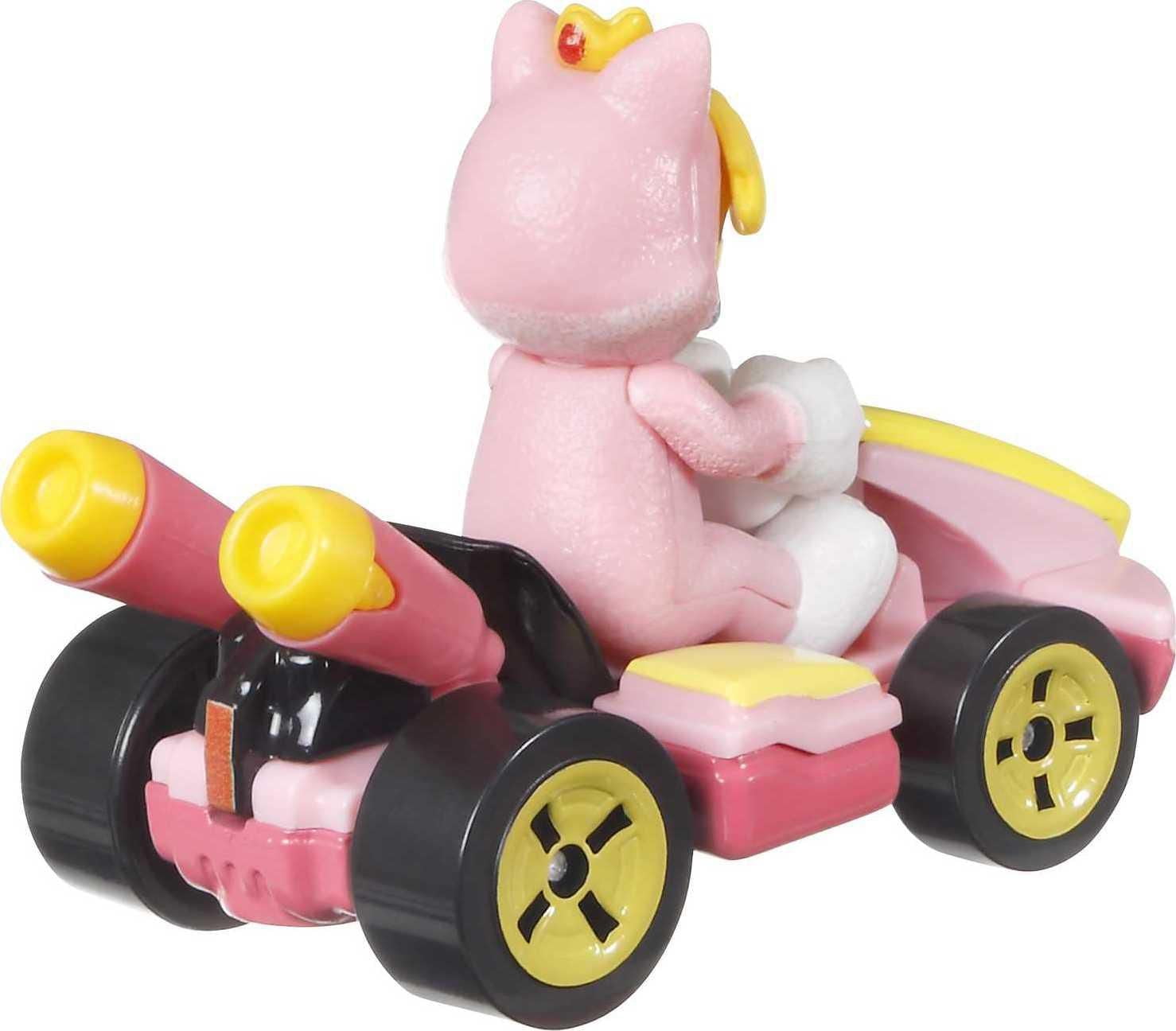 Mini-véhicule Cat Peach Standard Kart Hot  Wheels à l’échelle 1:64