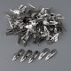thumbnail image 2 of 100 Pieces Snap Hair Clips Metal Barrettes Slide for Baby Girls Women Accessories 50 mm, 2 of 5