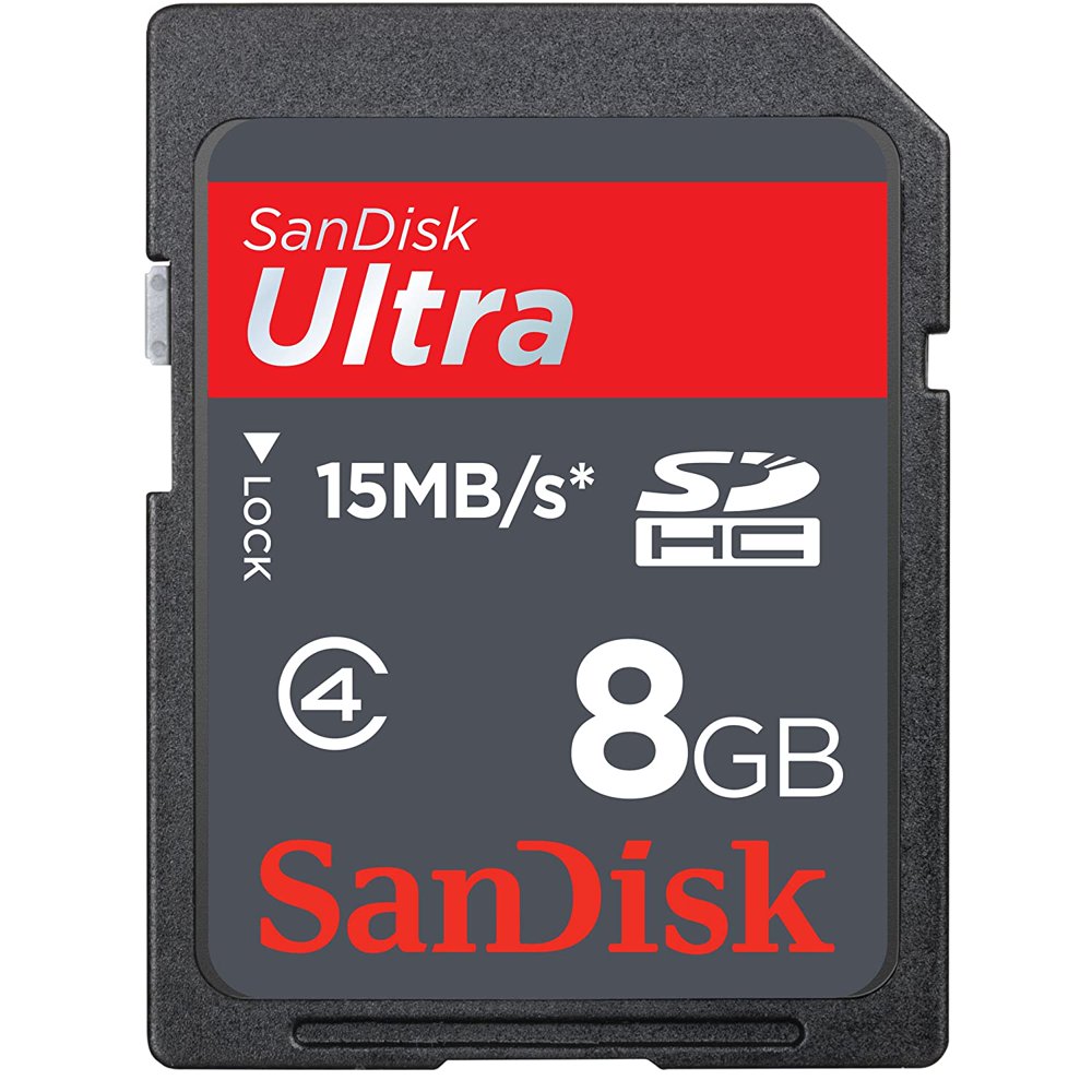 SanDisk Class 4 8GB SDHC Ultra II Secure Digital Flash Memory Card 15