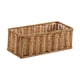 thumbnail image 2 of Cesta de mimbre de imitación perfecl organizador decorativo vintage M, 2 of 8