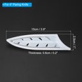 thumbnail image 2 of REGALWOVEN Santoku Knife Sheath for Safe and Secure Knife Storage, Protects Edges from Damage Transparent 3.9"x 1", 2 of 5