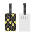 thumbnail image 5 of Sikiie Lavender Flowers Luggage Tags Privacy Cover ID Label Suitcase Tags Identifiers For School Bags,Suitcases, 5 of 7