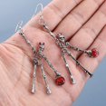 thumbnail image 2 of Kabnic Halloween Decorations Skeleton Detachable Skull Skeleton Drop Earrings Personalized Decorations Halloween Earrings Designer Accessories Pretty and Cute Earring, 2 of 3