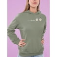 thumbnail image 2 of Daisy Bicycle Adventure Hoodie Women -Image by Shutterstock, Female Large, 2 of 4