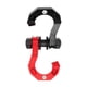 thumbnail image 1 of Grillete dividido con anillo en D, accesorios, repuestos, grillete de cabrestante de remolque Premium negro rojo, 1 of 8