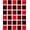 Red, Pattern 3, variant on ODIKA 2x3 Machine Washable Non-Slip Area Rug, Heritage Crosshatch with Traditional Design High Traffic Rug, Red, 508126