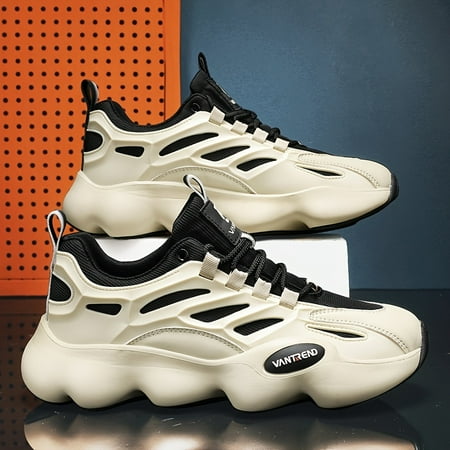 

Fashionable Thick Soled Versatile Running Shoes Casual Lace Up Natural Leather Platform Sports Sneakers Women s Footwear