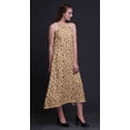 thumbnail image 2 of Bimba Robe Longue Dos Nu à Col Halter Imprimée pour Femmes - TTG, 2 of 6