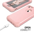 thumbnail image 4 of JTCASES for iPhone 8 Case, Drop Resistant Corners, Wireless Charging, Heavy Duty Shockproof Hybrid Hard PC Bumper, Camera Protection, Skin-feel Anti-scratch Tough Cover, Rosegold, 4 of 7